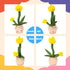 Cuteoy Talking Tulips Plush Toy Repeats What You Say Dancing Walking Mimicking Twisting Stuffed Animal Musical Electric