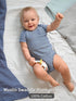4 Pack 47x47 Inches, POMISO Muslin Swaddle Blankets for Boys & Girls, Newborn Receiving Blankets, Soft Breathable Baby