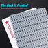 LotFancy Playing Cards - 100% Plastic, Waterproof, 2 Decks with Cases, Poker Size Standard Index for Card Games