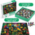 1000 26.63 19.25 BenBen Piece Jigsaw Puzzle for Adults, Jungle Parrots, Puzzles with Letters or Patterns on Back