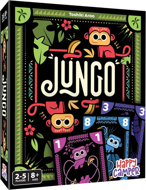 Happy Camper - Jungo | A Simple Card Game of Not-so-Simple Choices