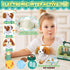 Set 12Pcs 3 4 5 6 7 TEUVO Pet Care Play Robot Dog Toys for Kids, Kids Pretend Play Feeding Walk Bark Puppy Pet Toys