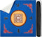 Mahjong Mat with Bag - Anti Slip Table Cover for Mahjong, Poker Cards, and Accessories (Blue)
