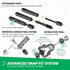 Engino STEM Toys - Construction Toys for Kids 9+, Mechanics Gears & Worm Drives, Educational Gifts for Boys & Girls