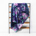 TANOFAR Baby Blankets, Purple Floral Minky Toddler Blanket for Boys Girls, 30 x 40 in