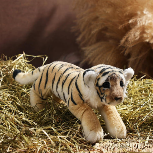 15'' Tiger Stuffed Animal Plush - Realistic Tiger, Leopard, Lion Toys for Boys & Girls, Jungle Pillow Gifts