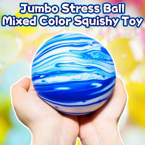 Kawaite Giant Stress Balls for Kids and Adults - Jumbo Dough Balls Squishy Fidget Toy - Pull, Stretch and Squeeze