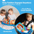 1-3 1 hahaland Noah's Ark Toy Busy Book for Toddlers - Baptism Gifts for Boys Girls - Montessori Toys for Year Old