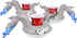 GoFloats Inflatable Pool Drink Holders - 3 Pack (Choose Unicorn, Flamingo, Palm Tree and More)