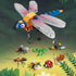Vilbocr Set Sets 6+ Mini Insect Building Blocks Toy Insect Collection Building Block Insects Collection Building Blocks