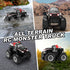 Amphibious Remote Control Car Toys for Boys, 2.4 GHz 1:16 All Terrain Off-Road RC Car, Kids Pool Toys