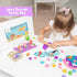 Creative Mind Mermaid Sensory Kit - 3 Jars Non-Toxic Play Dough & Reusable Sensory Bins with Sea Animals for Toddlers