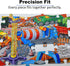 Puzzles for Kids Ages 4-10 - Busy Engineering Vehicle - 100 Pieces Jigsaw Puzzle for Learning
