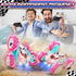 2.4 360 6 7 8 9 10 11 12 cosone RC Cars, Pink Remote Control Car for Girls, GHZ Double Sided RC Stunt Car Rotating