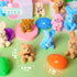 18 JOYIN Pcs Prefilled Easter Eggs with Plush Animals, Eggs with Plush Bunnies & Bears, Basket Stuffers for Girls