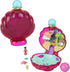 Polly Pocket Sparkle Beach Shell Compact with Micro Doll & Ocean Pet, Dolls & Accessories, Travel Toy with Water Play