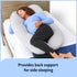 27"" 55"", Medline Maternity Body Pillow, Sleep Pillow, U-Shape, Adult Side Sleepers, Full Body Pregnancy Pillow