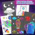 Foil Fun Outer Space DIY Art Kits, No Mess Creative Drawing Game for Kids, Birthday Gifts Crafts Supplies for Ages 4-9