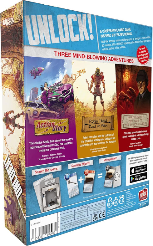 Unlock! Legendary Adventures Board Game