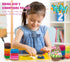 Exptolii 24 3+ Air Dry Clay Colors, Modeling Clay for Kids, DIY Molding Magic Clay, Toy Gifts for Age Years Old Boys