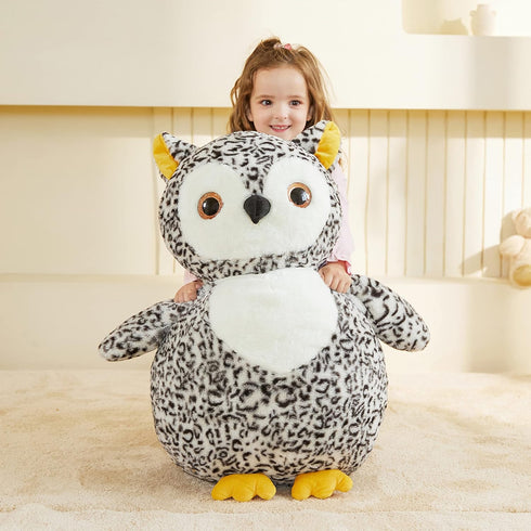 Toy,23 inches EARTHSOUND Giant Owl Stuffed Animal Plush Large Cute Jumbo Soft Toys,Big Size Plushy Oversized Fat