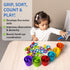 Counting 3, 4, 5, 6 Skillmatics Silicone Rainbow Sorting Game - Learning & Educational Toy, Sorting, & Sequencing
