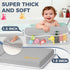 ACGROW Elbow Set 1.5 Bath Kneeler and Rest Pad - Comfortable Thick Baby Bath Kneeler Pads with Toys Organizer, Non-Slip