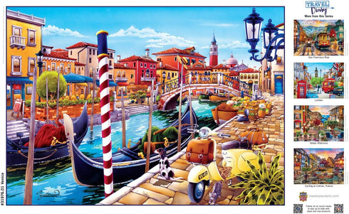 MasterPieces 550 Piece Jigsaw Puzzle for Adults, Family, or Youth - Venice - 18"x24"