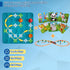 Kids Board Games Learning Toys, STEM Educational Logic Kits with 200+ Challenges, Brain Puzzles for Boys Girls Ages