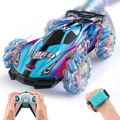 RC Stunt Car Toys - Gesture Remote Control Racing Cars Comes with