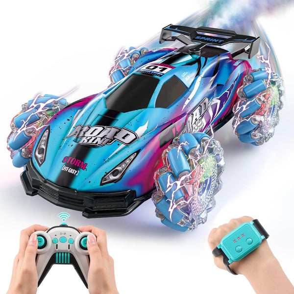 RC Stunt Car Toys - Gesture Remote Control Racing Cars Comes with