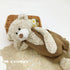 MR VIVICARE 13.5" Cream Beige Bear Stuffed Animal - Knitted Dressed Plush Teddy Bear for Kids and Newborns - Great