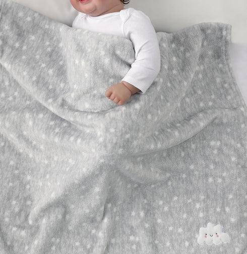 30''X40'' Cozy CREVENT Cute Fluffy Warm Baby Blanket for Boys Infants Toddlers' Bedding Crib Cot Stroller, Baby Shower
