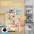 Pmbqifay Stuffed Animal Storage/Organizer Cute Wooden Stuffed Animal Zoo Storage Plush Toy Holder Cage for Nursery