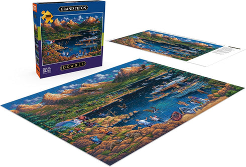Buffalo Games - Grand Teton - Eric Dowdle - 300 Piece Jigsaw Puzzle for Adults 14 and Up