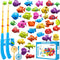 LILYBUDS Magnetic Fishing Game Toys for Kids Toddlers 3-5 4-8, Water Table Bathtub
