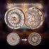 Set D20 Set DND Dice with Mini Roulette Wheel Metal Roulette Dice Spinner | Unique DND Gift with Case for RPG & Table