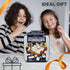 Queensell Mexican Train Dominoes Set - Double 12 with Numbers and 4 Holders - Wooden Hub and Tiles Holders
