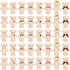 HyDren 40 Pcs Mini Bear Toy, 4.7 Inch Stuffed Tiny Bear, Back to School Gift, Soft Bear Keychain, Mini Stuffed Animal,