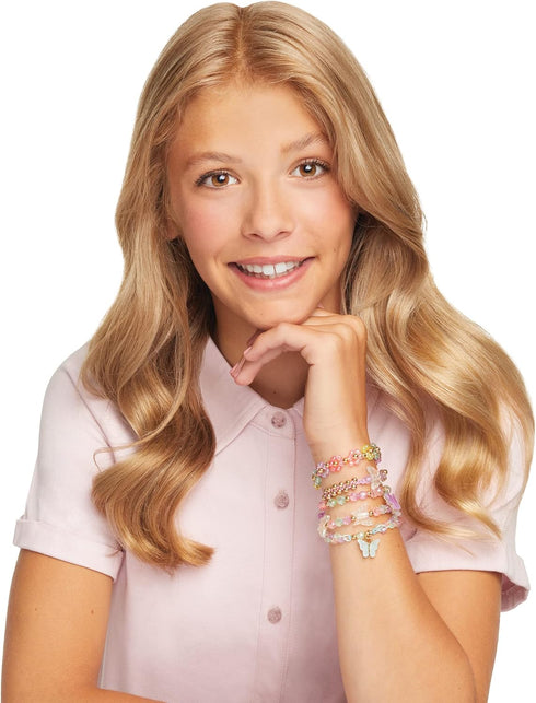 Make It Real: Butterfly Jewelry Set - Create 7 Pieces of Jewelry, 281 Pieces, DIY All-in-One Kit for Kids Ages 8+