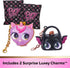 Purse Pets Micros - Roarin’ Rainbow Tiger Small Purse with Eye Roll Feature, Kids’ Toys for Girls 5+