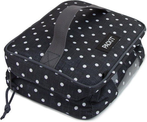 PackIt Freezable Cooler Bag for Breastmilk with Polka Dots