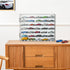 YYDS 1/64 Scale Diecast Display Case for 35 Toy Cars, Wall Mount, Mirrored Back, Hot Matchbox Cars