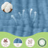 100% 32x32 Inch 2 Pack Organic Cotton Muslin Baby Hooded Towels Soft & Absorbent Baby Towels with Hood for Boys