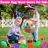 HLXGFCAI 100 PCS Prefilled Easter Eggs with Toys Inside, Easter Egg Fillers, Easter Eggs Filled, Easter Basket Stuffers
