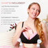Breast Massager for Breast Feeding Essentials New Mom - Vibrating Lactation Massager with Heat and Breast Therapy Pads:
