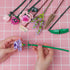 Sets 8+ 8-12 (393PCS) Chodia Flower Bouquet Building Blocks for Adults Mini Pink Rose Lavender Botanical Toys Kits