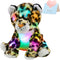 BSTAOFY 10’’ Light up Cheetah Stuffed Animal, Plush LED Leopard Night Light, Bedtime Jungle Toy