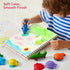 100% 12 SYNCFUN Pure Large Beeswax Crayons, Washable Safe Crayons for Kids, Natural, Non Toxic, Easy to Hold & Mold