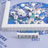 (21 21) Set, TIASUSAN Mini Mahjong Learning Mat x for Travel Mahjong Tile Anti-Slip, Noise-Reducing Mahjong Mat